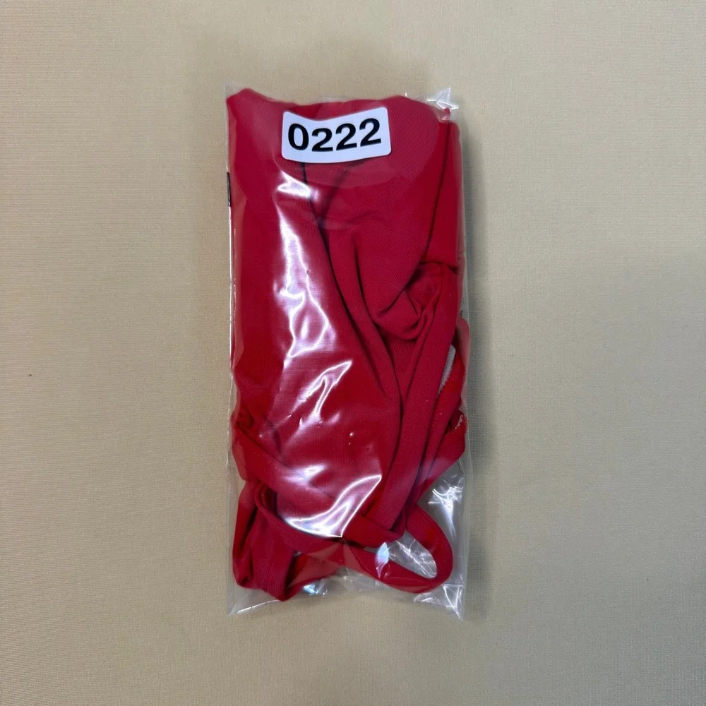 Body‎ Wrappers Red Camisole Leotard Pro WEAR BWP024 Adjustable 4-6 G Like New